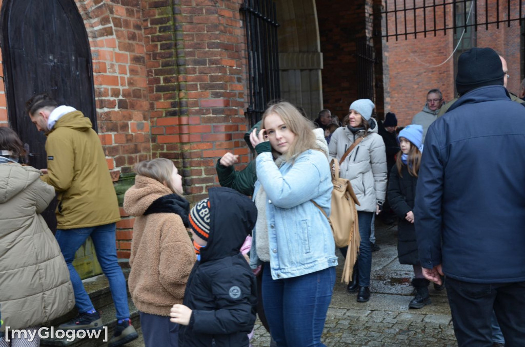 Zima w Twierdzy Głogów - wejście na dwie wieże