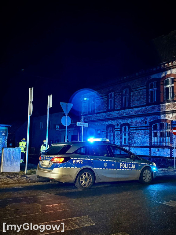 Wyciek gazu w Przemkowie