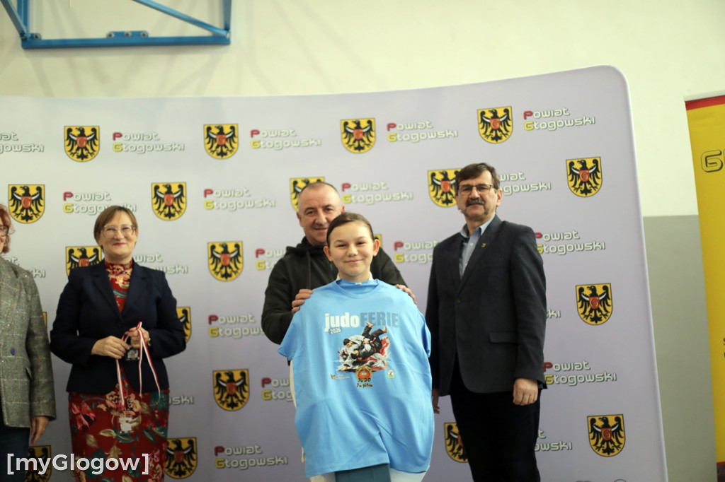 Finał ferii z judo w powiecie głogowskim