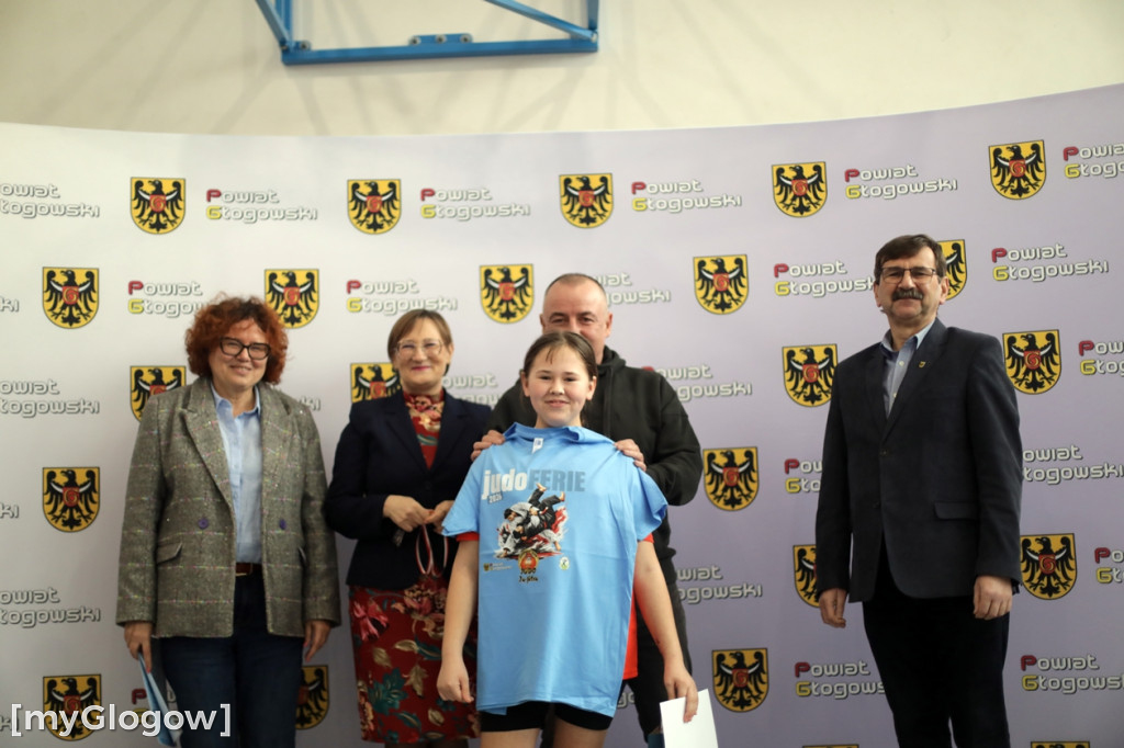 Finał ferii z judo w powiecie głogowskim