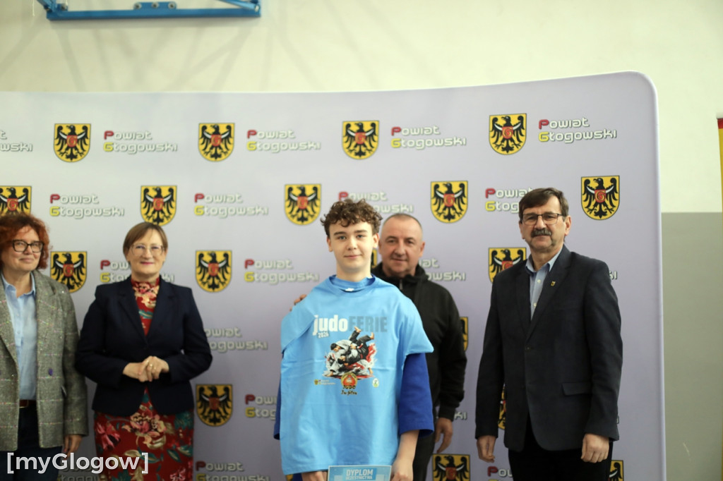 Finał ferii z judo w powiecie głogowskim
