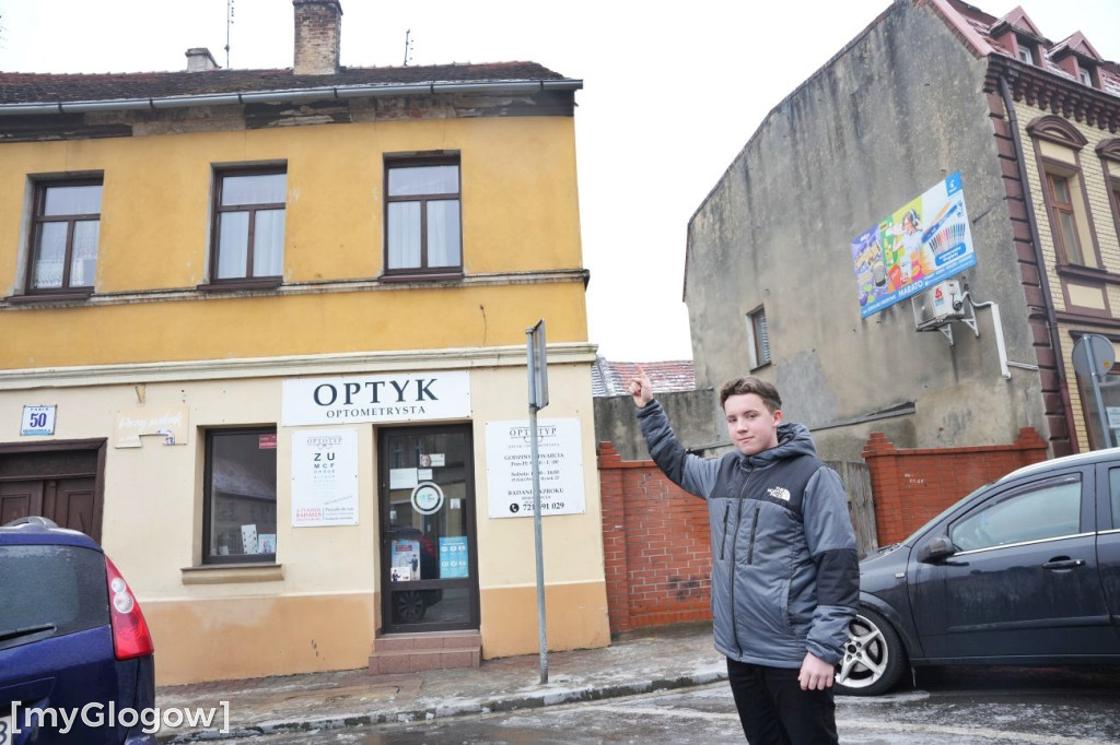 Piotrek uratował kamienicę