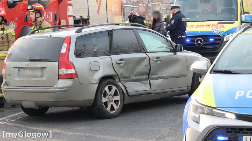 Kolizja na Henryka Głogowskiego
