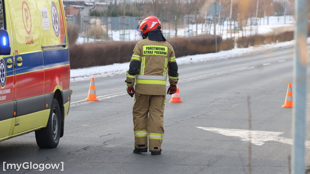 Kolizja na Henryka Głogowskiego