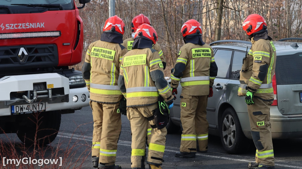 Kolizja na Henryka Głogowskiego