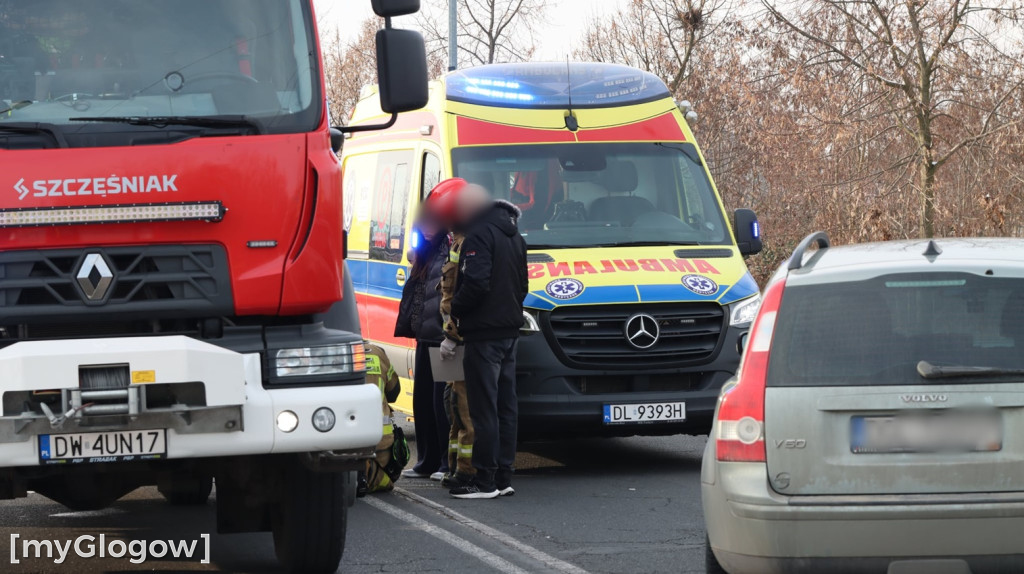 Kolizja na Henryka Głogowskiego