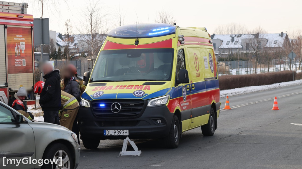 Kolizja na Henryka Głogowskiego