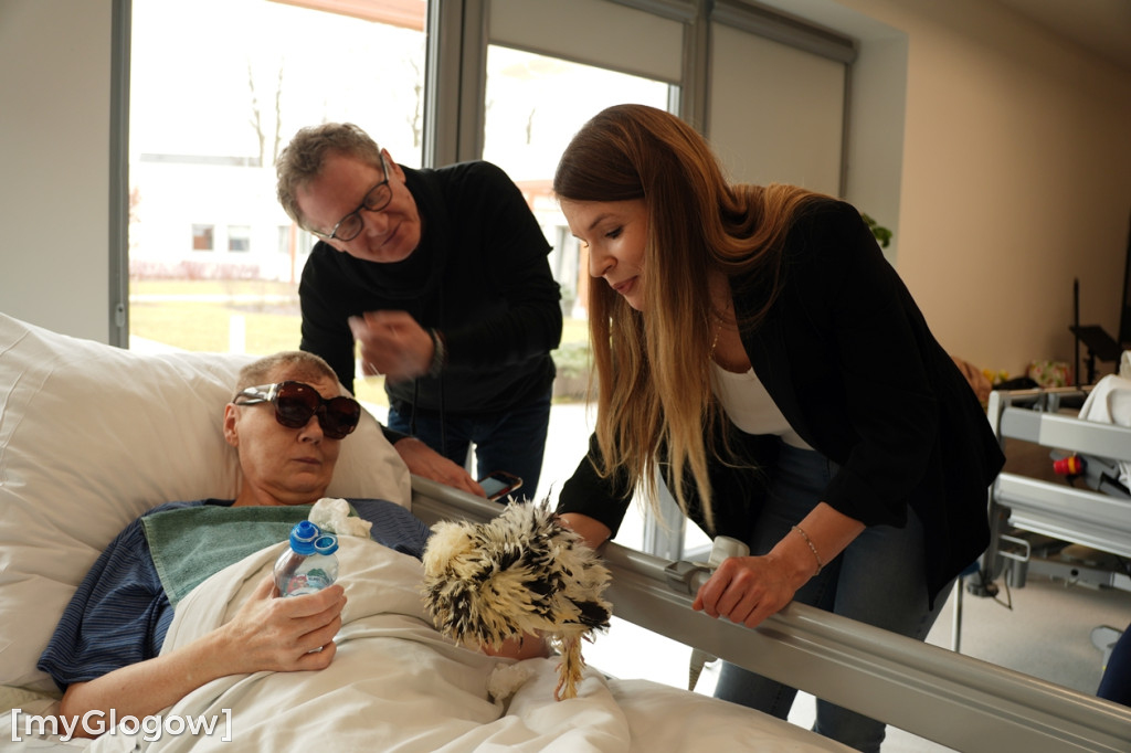 Terapia z kurami w hospicjum