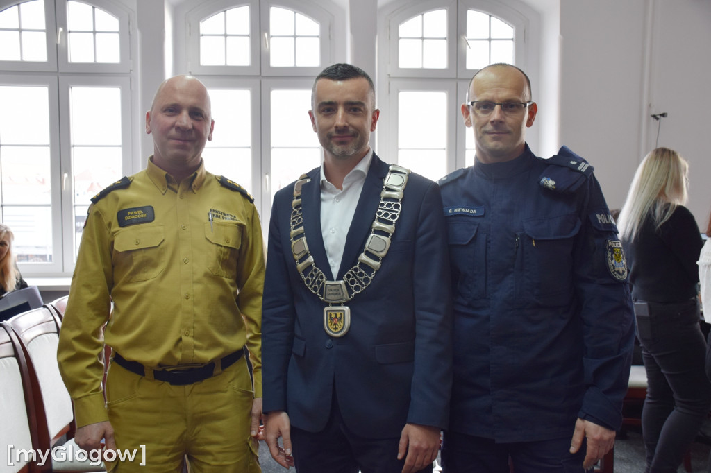 Sesja rady powiatu głogowskiego