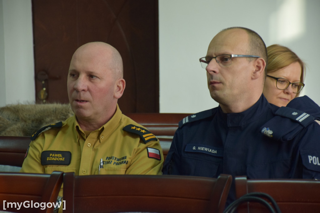 Sesja rady powiatu głogowskiego