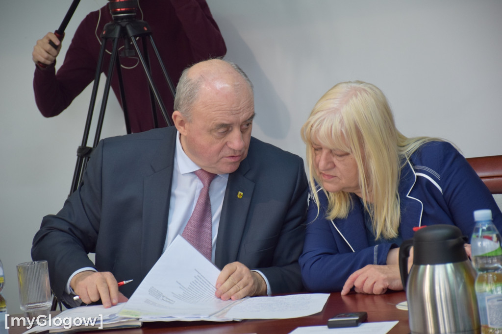 Sesja rady powiatu głogowskiego