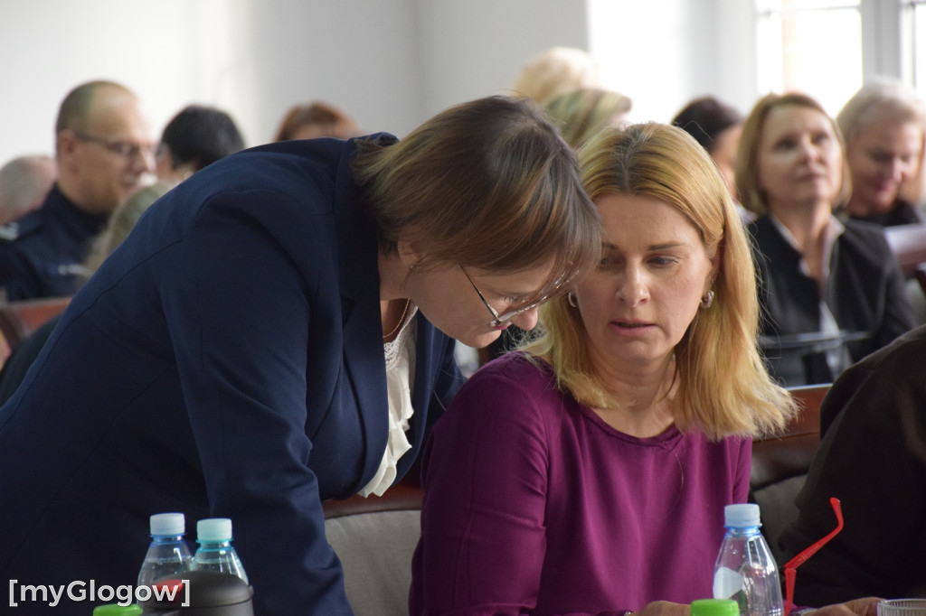 Sesja rady powiatu głogowskiego