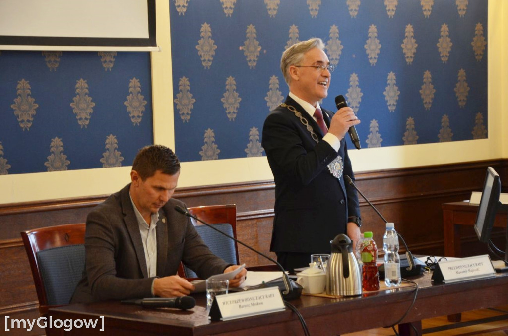 Sesja rady miejskiej Głogowa