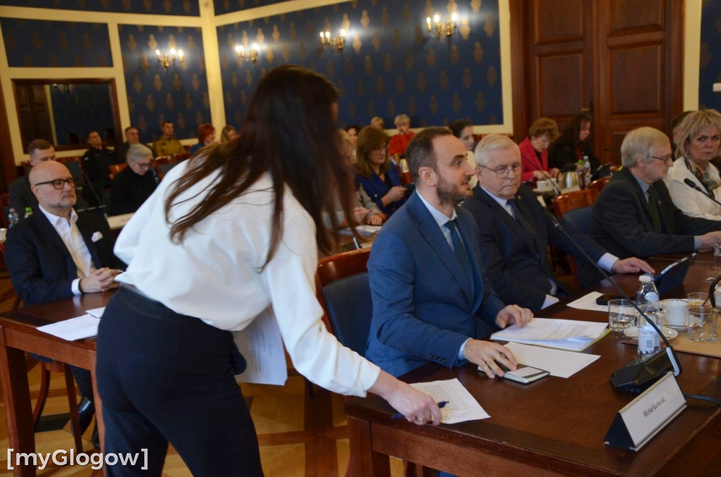 Sesja rady miejskiej Głogowa