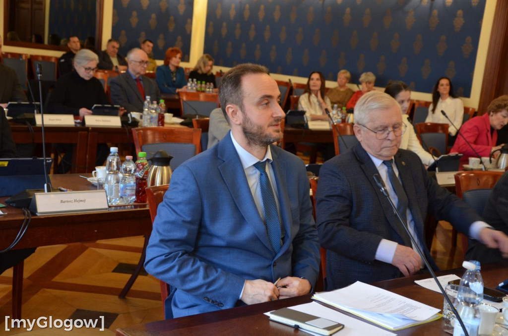 Sesja rady miejskiej Głogowa
