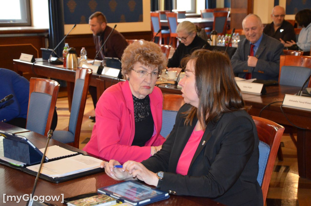 Sesja rady miejskiej Głogowa