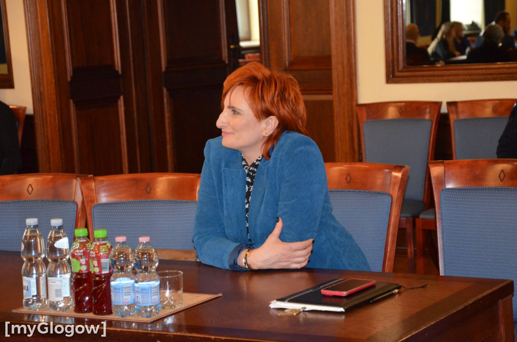 Sesja rady miejskiej Głogowa