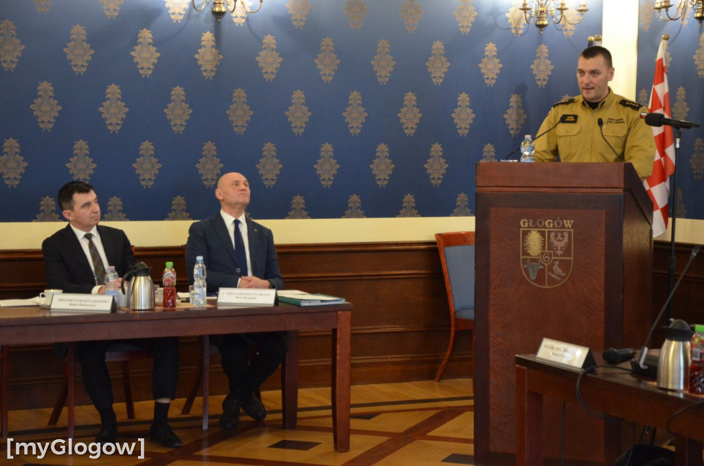 Sesja rady miejskiej Głogowa