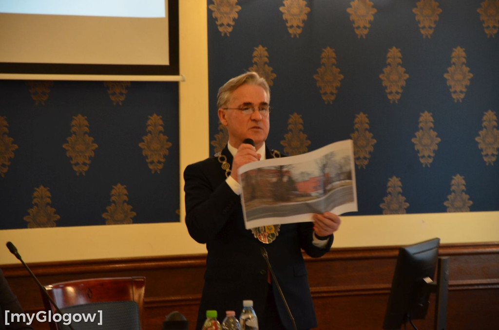 Sesja rady miejskiej Głogowa