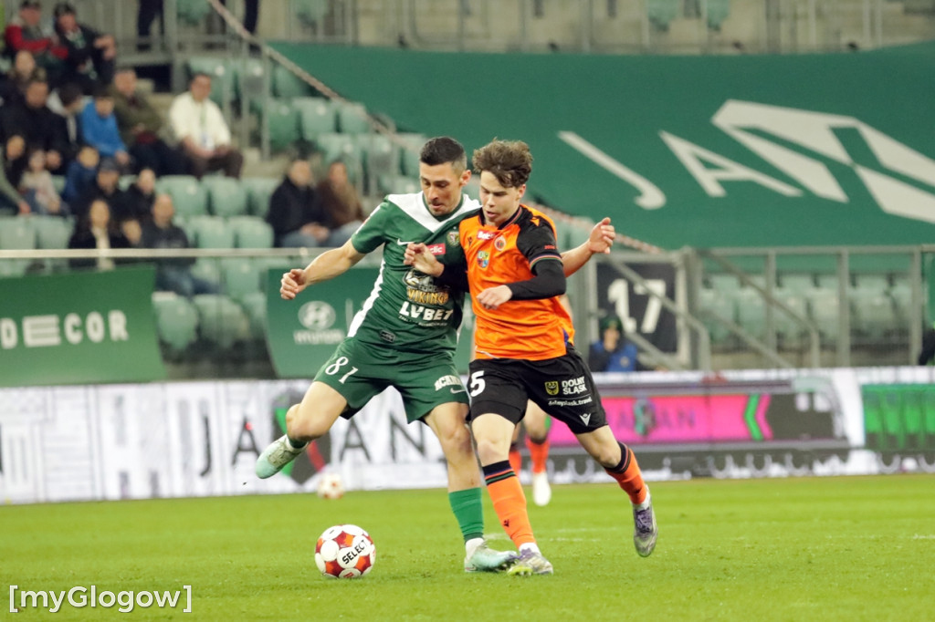 Chrobry walczył w derbach ze Śląskiem