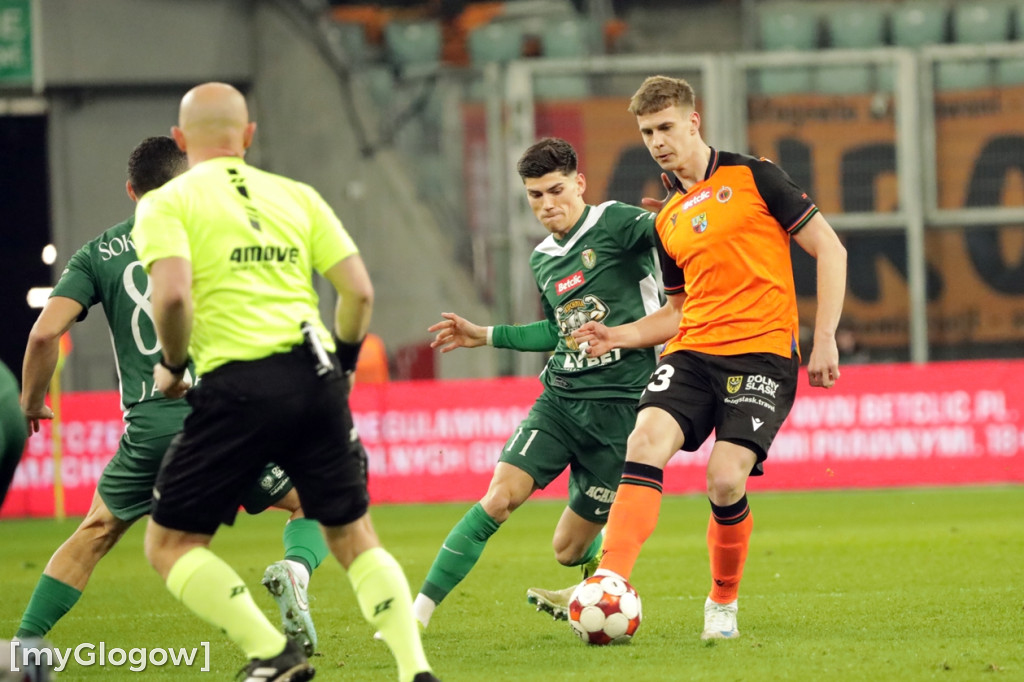 Chrobry walczył w derbach ze Śląskiem