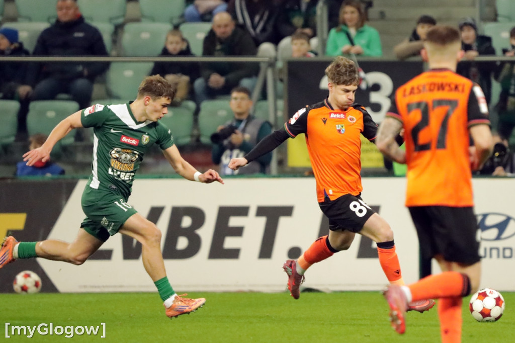 Chrobry walczył w derbach ze Śląskiem