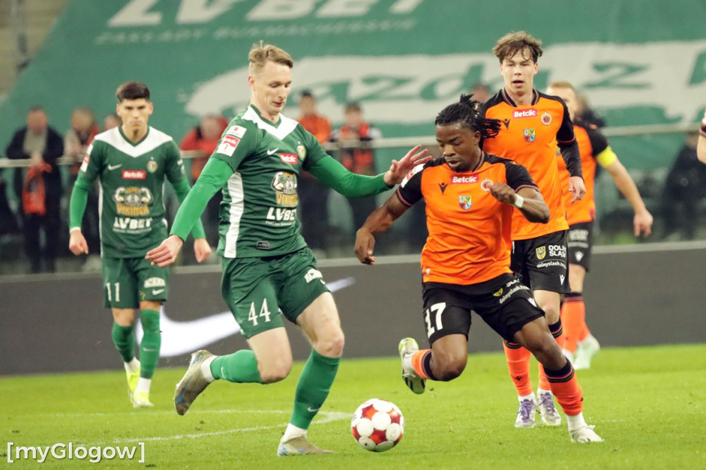 Chrobry walczył w derbach ze Śląskiem