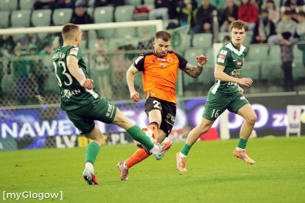 Chrobry walczył w derbach ze Śląskiem