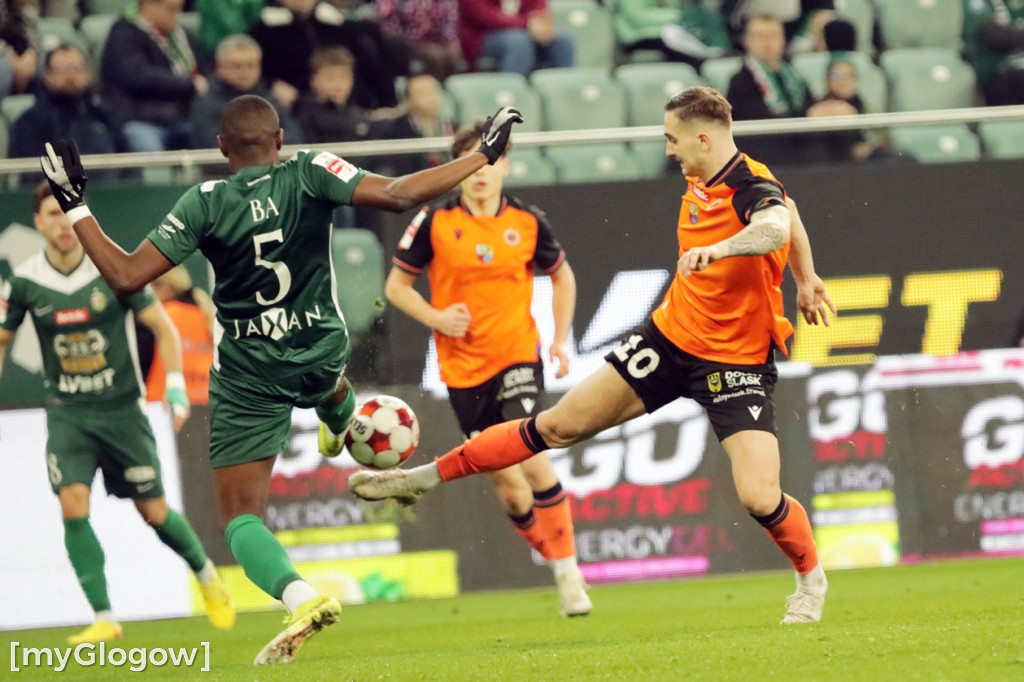 Chrobry walczył w derbach ze Śląskiem