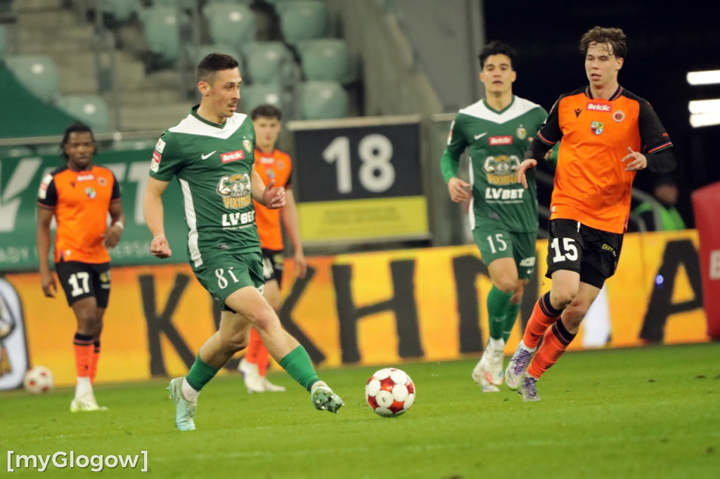 Chrobry walczył w derbach ze Śląskiem