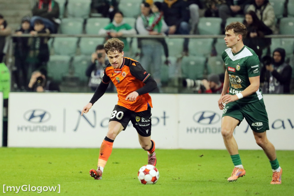 Chrobry walczył w derbach ze Śląskiem