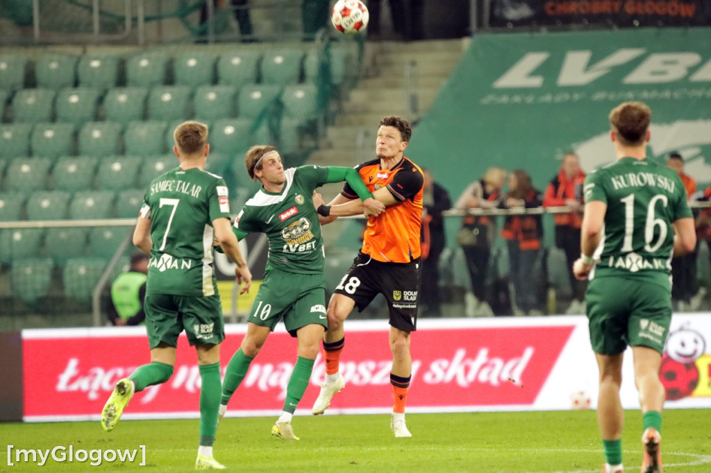 Chrobry walczył w derbach ze Śląskiem