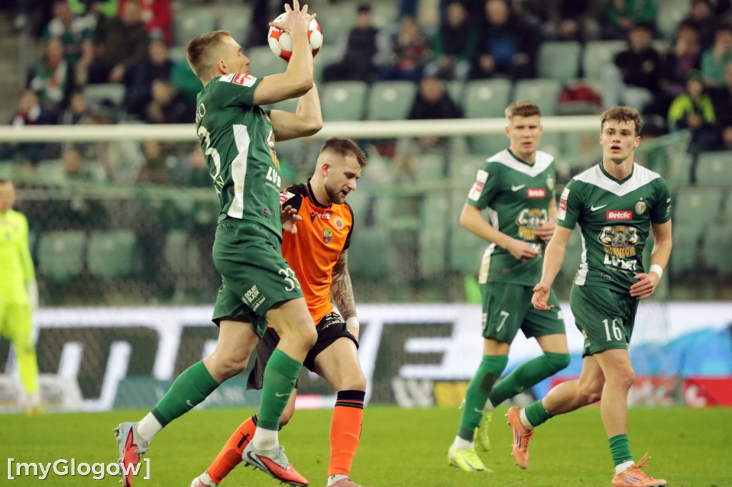 Chrobry walczył w derbach ze Śląskiem