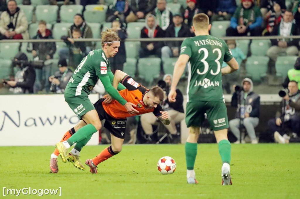 Chrobry walczył w derbach ze Śląskiem