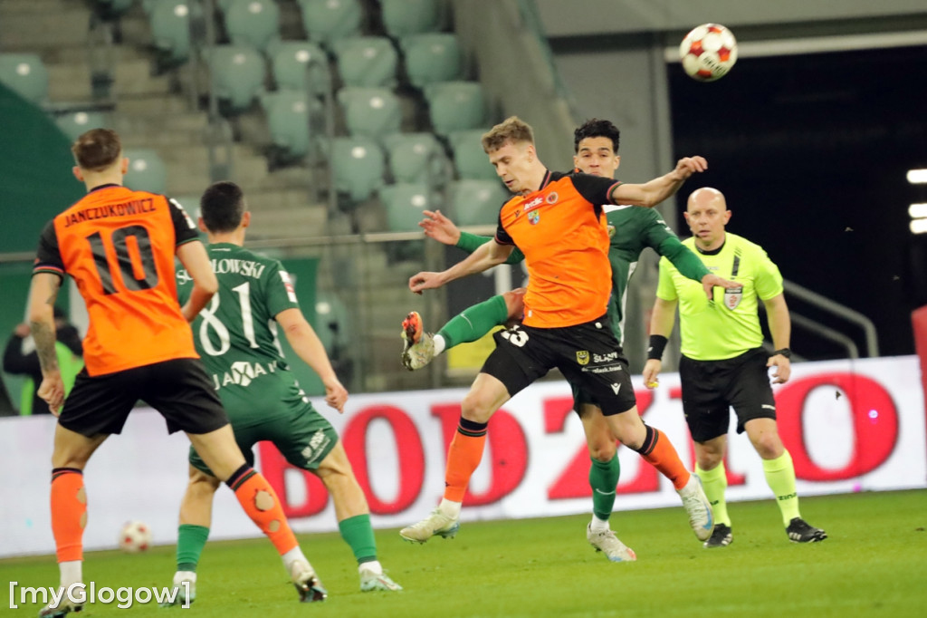 Chrobry walczył w derbach ze Śląskiem