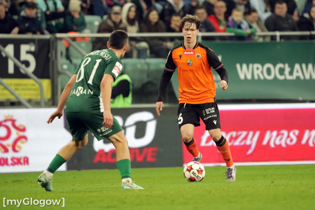 Chrobry walczył w derbach ze Śląskiem