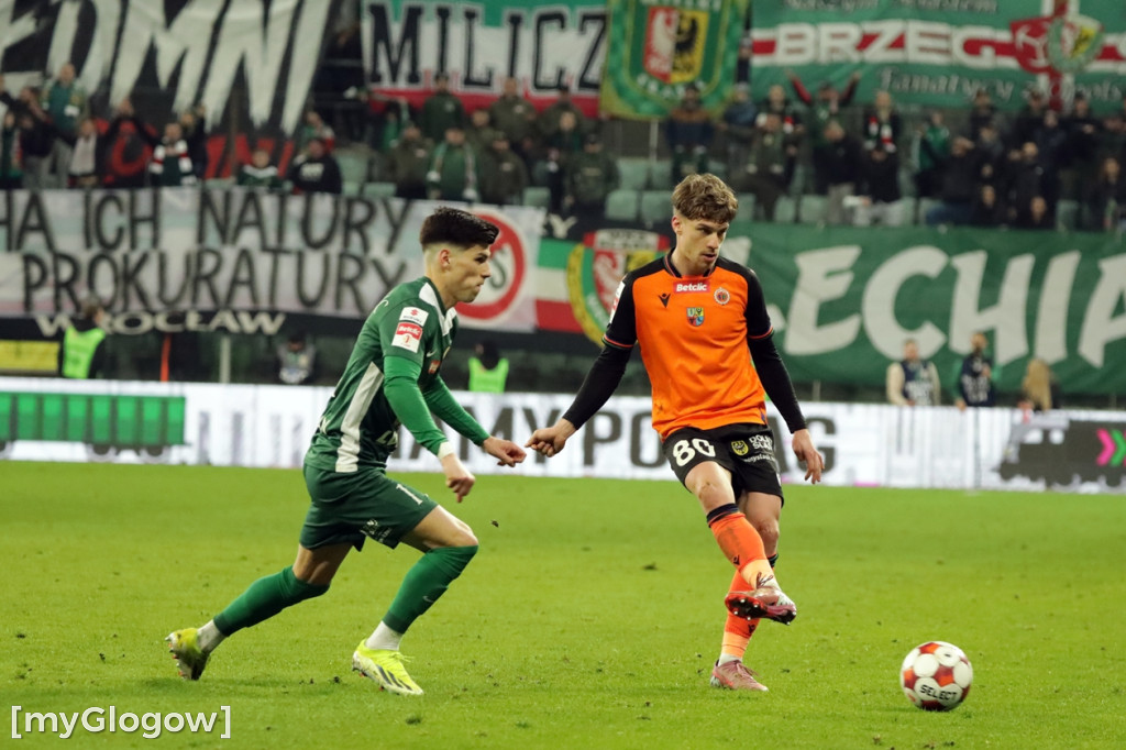 Chrobry walczył w derbach ze Śląskiem