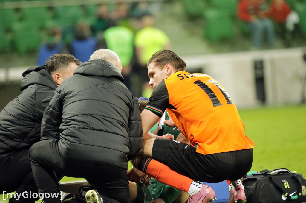 Chrobry walczył w derbach ze Śląskiem