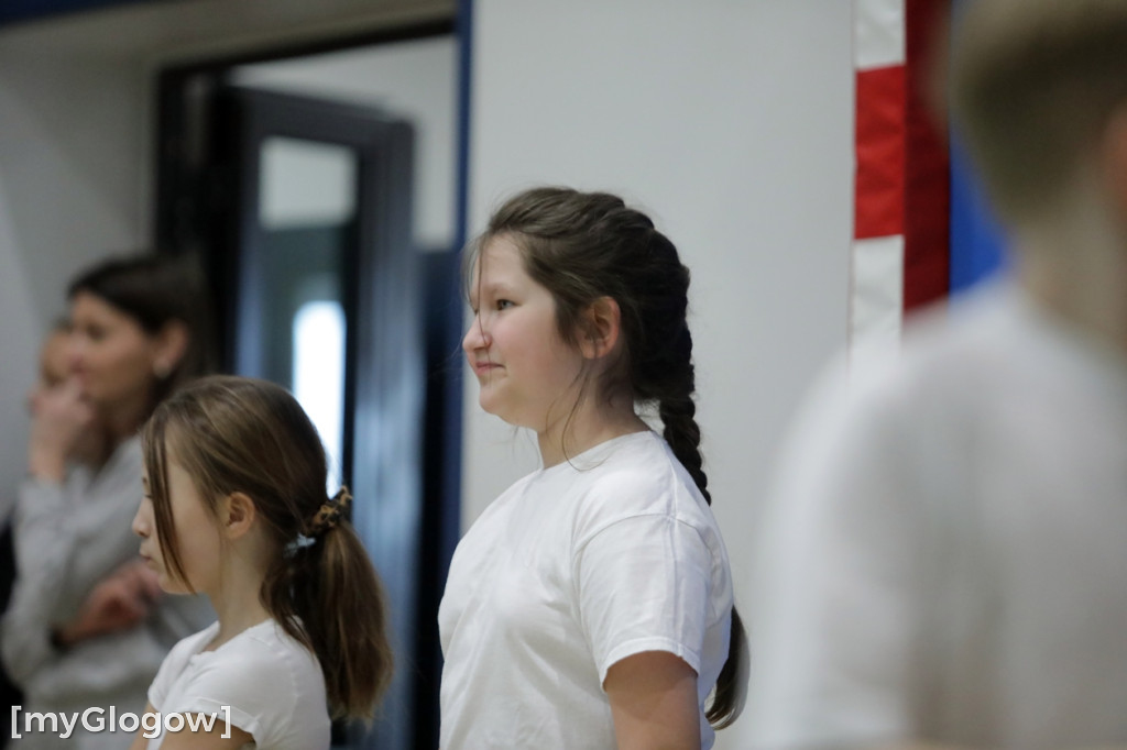 Chrobry w szkole. był trening i autografy
