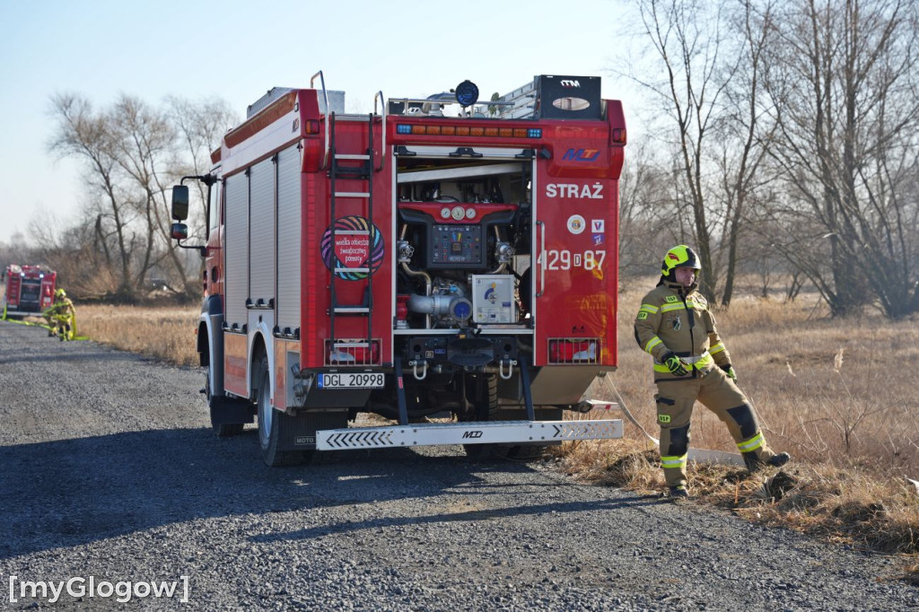 Akcja ratownicza w Hucie Miedzi Głogów