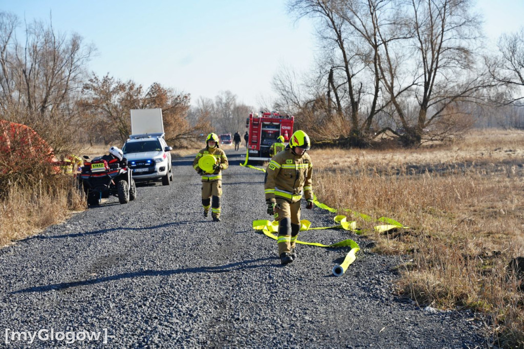 Akcja ratownicza w Hucie Miedzi Głogów