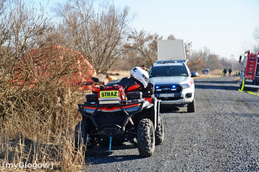 Akcja ratownicza w Hucie Miedzi Głogów