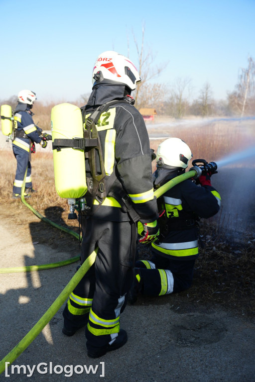 Akcja ratownicza w Hucie Miedzi Głogów