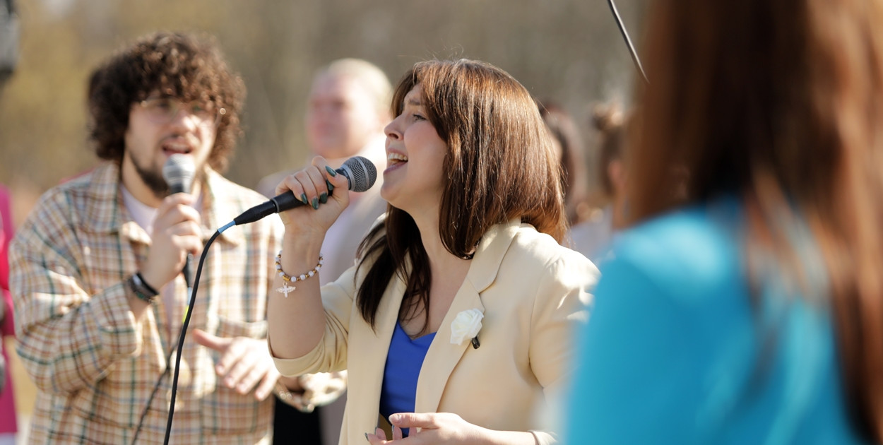 Wyjątkowy koncert w hospicjum w Głogowie