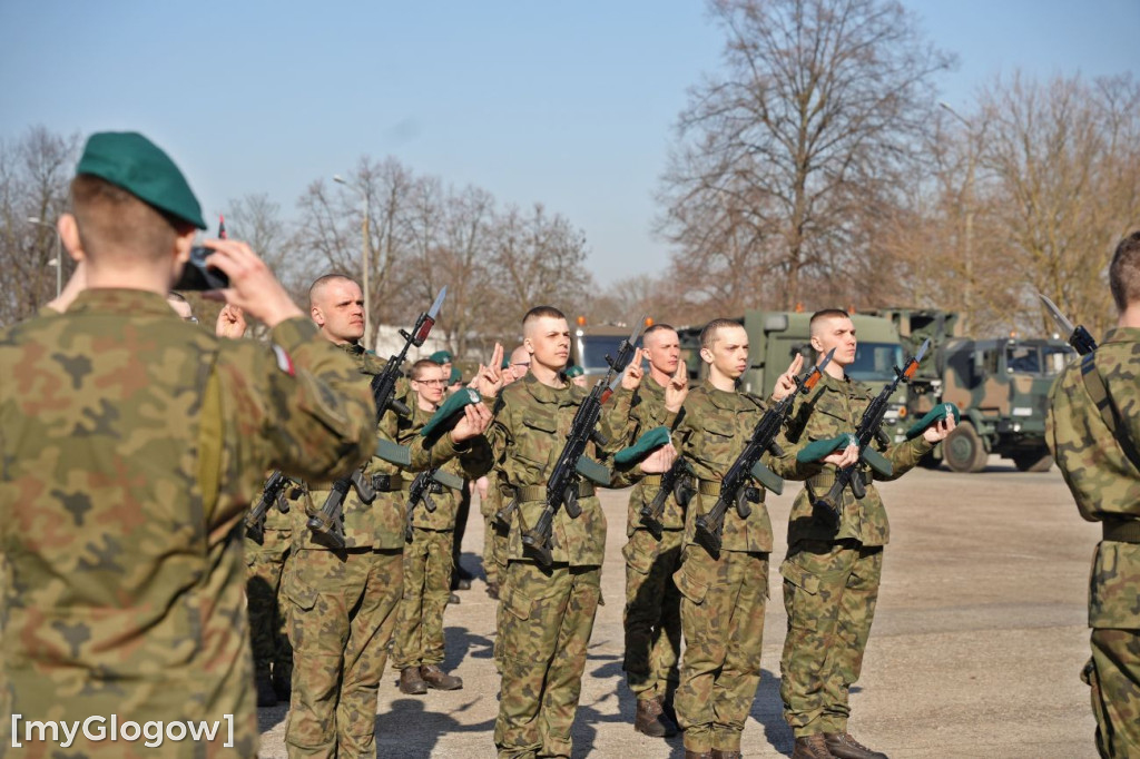 Przysięga w 4 Batalionie