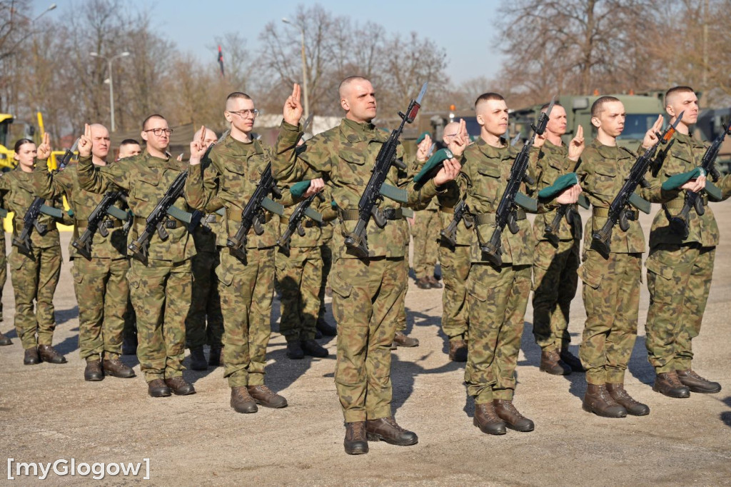 Przysięga w 4 Batalionie