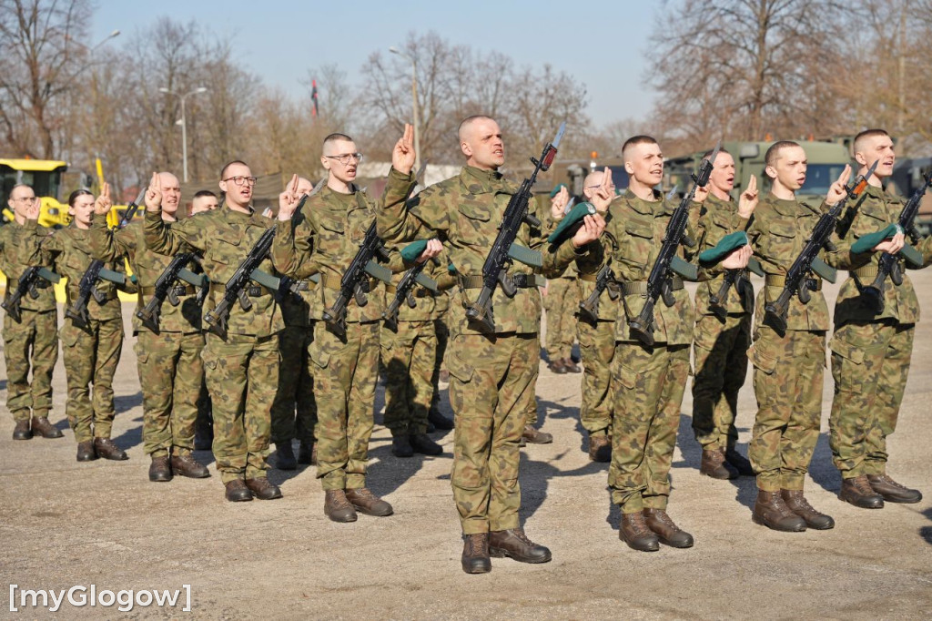 Przysięga w 4 Batalionie