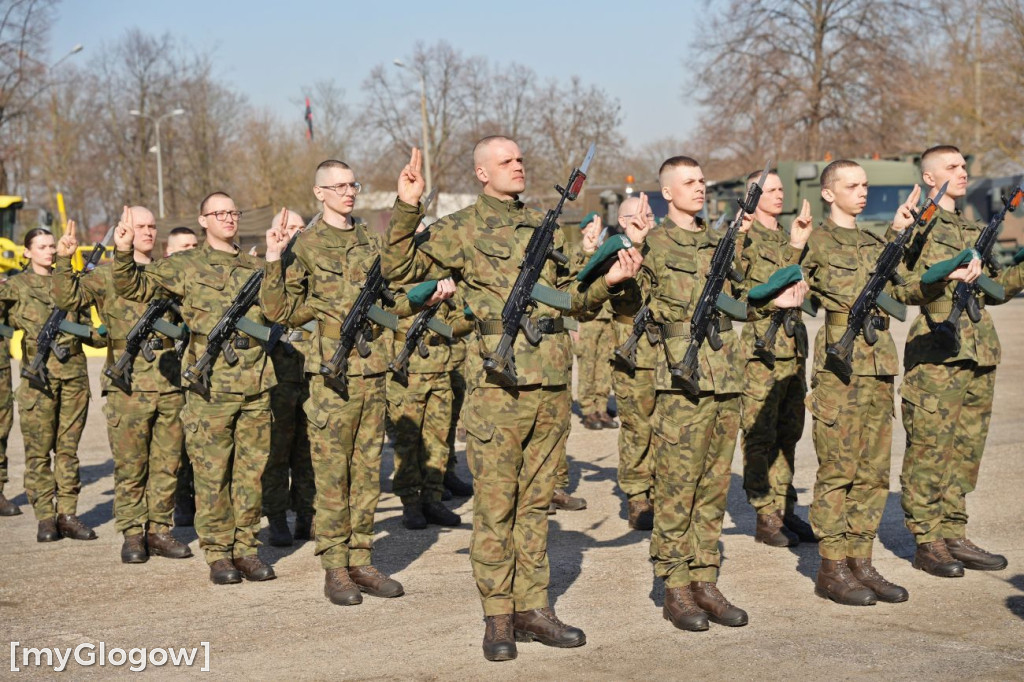 Przysięga w 4 Batalionie