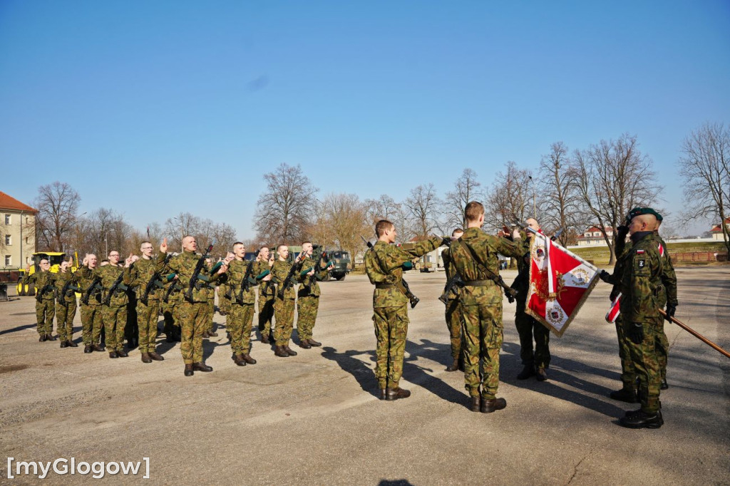 Przysięga w 4 Batalionie