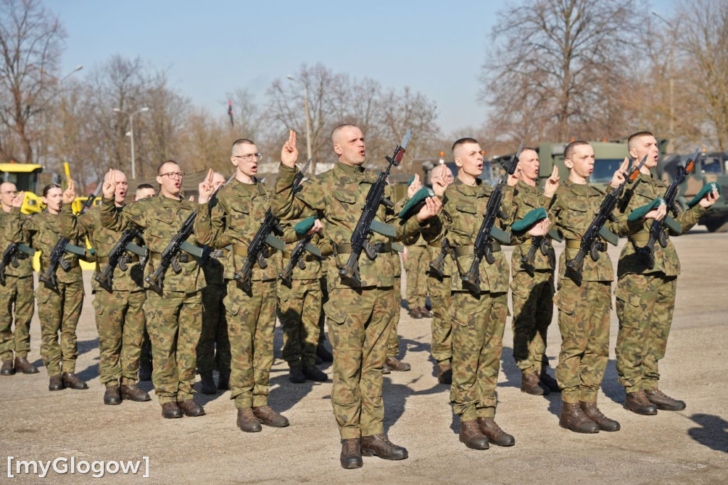 Przysięga w 4 Batalionie